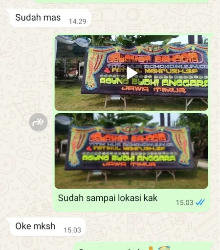 Pengiriman Papan Bunga Sentul International Convention Center
